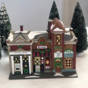 Christmas in the City, Riverside Row Shops.  Retired 1999. Original price 52.00